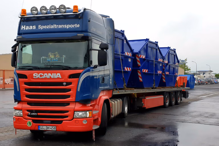 Transportgüter 11 - Abrollcontainer